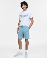 Guess Men's Baron Textured Knit Shorts
