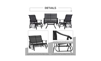 Garden Sofa Set – Stylish Outdoor Seating for Patio, Garden, or Backyard Relaxation