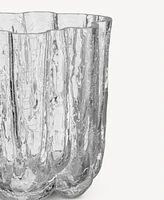 Kosta Boda 4.8" Crackle Crystal Glass Vase