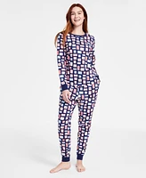 Family Pajamas Women's Valentine's Day Stamps Pajama Set, Exclusively at Macy's