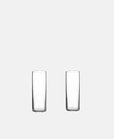 Orrefors Geometry Shot Glass, Set of 2