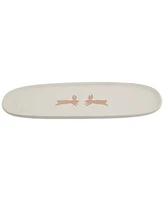 Haven Easter Bunny 14.5" Narrow Serving Tray