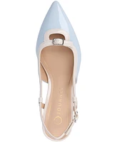 Journee Collection Women's Padma Slingback Kitten Heel Pumps