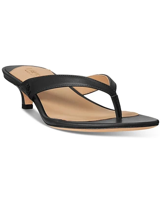 Lauren Ralph Women's Francesa Thong Dress Sandals