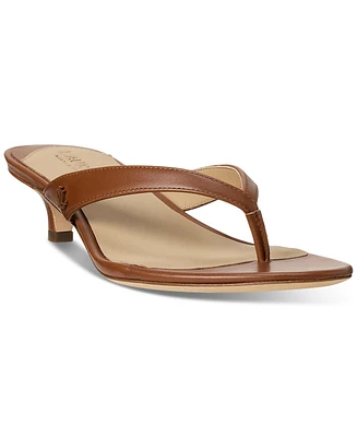 Lauren Ralph Women's Francesa Thong Dress Sandals