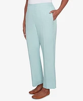 Alfred Dunner Petite Kensington Gardens Relaxed Linen Short Length Pants