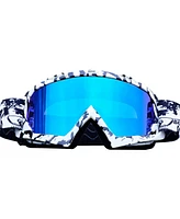 Batfox Ski Goggles Otg for Men Women Youth, Snowboard Glasses/Ultra-Lightweight/Anti-Slip