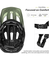 Batfox Bike Helmet,Mountain Helmet Helmets for Men Women Adults Youth L(56-61CM)