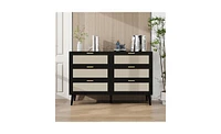 6-Drawer Dresser for Bedroom Storage – Stylish Chest of Drawers with Ample Space