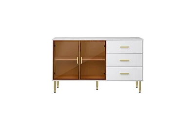 Modern Buffet Cabinet – Storage Sideboard for Dining Room & Living Room