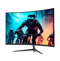 Z-edge 24 inch 1080P Full Hd 1920x1080 180Hz 1ms Ultra Thin Frame Curved Gaming Monitor