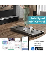 Walking Pad with 300 lbs Weight Capacity and Remote Control for Home