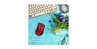 memzuoix 2.4G Wireless Mouse, 1200 Dpi Mobile Optical Cordless Mouse with Usb Receiver, Portable Computer Mice for Laptop, Pc, Desktop, MacBook, 5 But