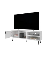 Fm Furniture Mescal Tv Stand Multistorage with a Door and Open Storage