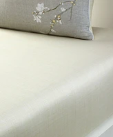 Boss Home by Hugo Boss Almond Flowers 300 Thread Count Cotton Fitted Sheet