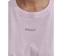 Dkny Women's Studded-Logo T-Shirt