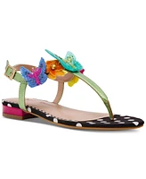 Betsey Johnson Women's Halie Butterfly Thong Sandals