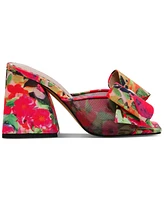 Betsey Johnson Women's Jordn Embellished Bow Dress Mules