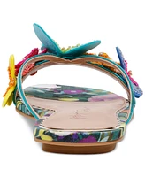 Betsey Johnson Women's Sellena Butterfly Slide Sandals