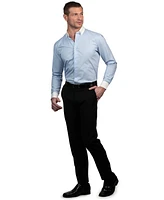 Tayion Collection Men's Slim-Fit Dress Shirt