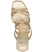kate spade new york Women's Carolina Bow-Trim Block-Heel Sandals