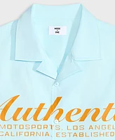 Mode of One Men's Short-Sleeve Camp Collar Graphic Button-Up Shirt, Exclusively at Macy's