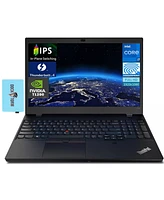 Lenovo ThinkPad P15v Gen 3 Mobile Workstation 15.6" Ips Fhd Display (Intel i7-12700H, T1200 4GB, 64GB DDR5, 2TB Ssd, Fp Thunderbolt 4, Win 11 Pro) w/H