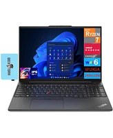 Lenovo ThinkPad E16 Business Laptop, 16" Wuxga Display (Amd Ryzen 7 7730U 8-Core, 16GB Ram, 512GB PCIe Ssd, Amd Radeon, WiFi 6, Bt 5.1, Windows 10 Pro