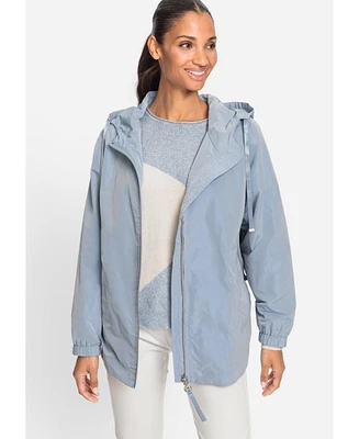 Olsen Women's Wind Repellant Hooded Jacket