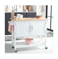 Kesler 2 Door 1 Shelf Cart