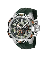 Invicta Men's 47759 Venom Quartz Chronograph Green, Light Green Dial Watch