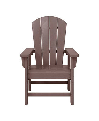Kids Outdoor Hdpe Adirondack Plastic Patio Chair