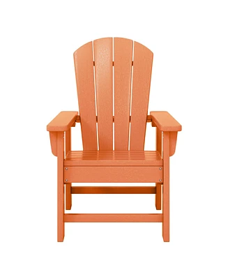 Kids Outdoor Hdpe Adirondack Plastic Patio Chair