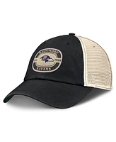 Top of the World Men's Black Baltimore Ravens Team Patch Adjustable Hat