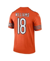 Nike Men's Caleb Williams Orange Chicago Bears Alternate Legend Player Performance Top