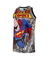 Lids Men's Yellow Superman Graphic Basketball Jersey