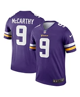 Nike Men's J.j. McCarthy Purple Minnesota Vikings Team Legend Player Performance Jersey