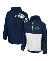 Colosseum Men's Navy Penn State Nittany Lions Reloaded Anorak Half-Zip Jacket