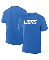 Fanatics Men's Blue Detroit Lions Legacy Cotton T-Shirt