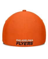 Fanatics Men's Orange Philadelphia Flyers Core Primary Logo Flex Hat