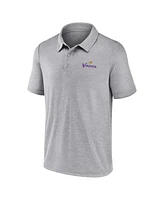 Fanatics Men's Gray Minnesota Vikings Making Waves Polo