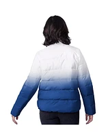 G-iii 4Her by Carl Banks Women's Royal Buffalo Bills Overtime Ombre Full-Zip Puffer Jacket