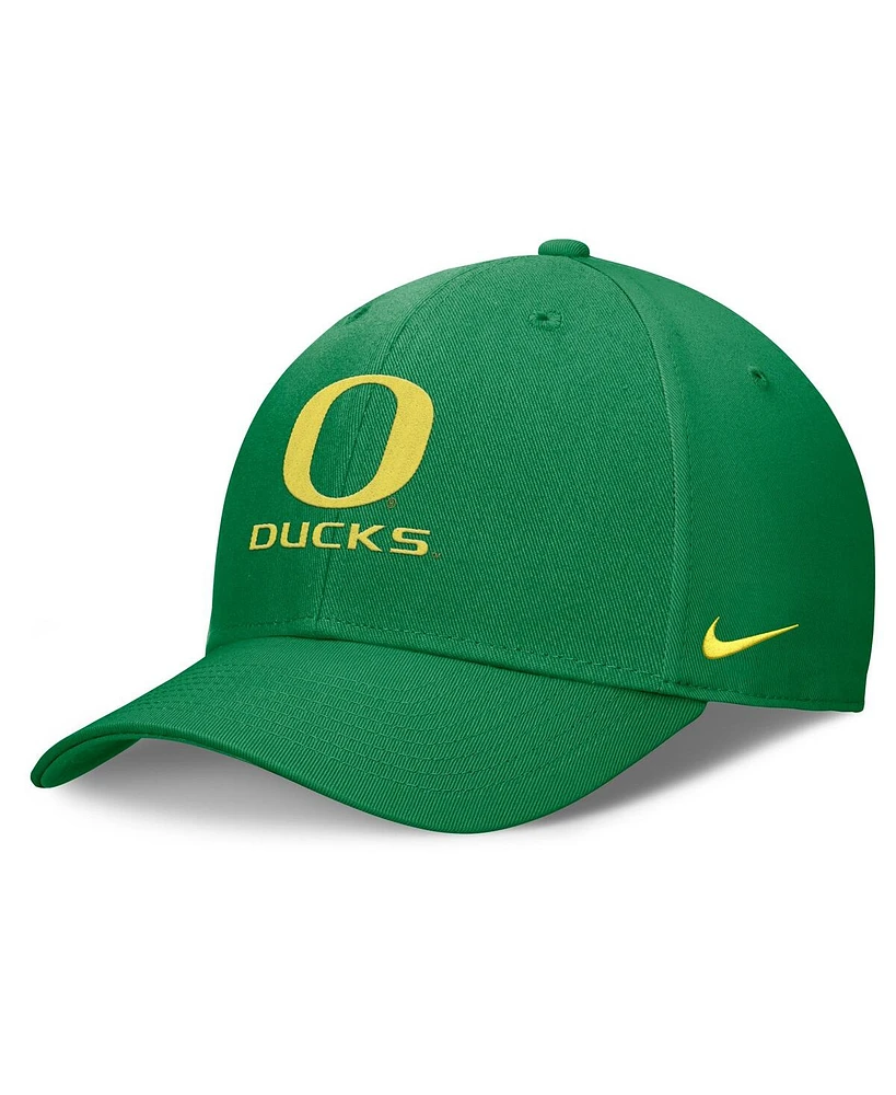 Nike Men's Green Oregon Ducks Campus Club Adjustable Hat