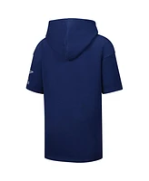 Fanatics Men's and Women's Navy Dallas Cowboys Elements Ready Short Sleeve Pullover Hoodie