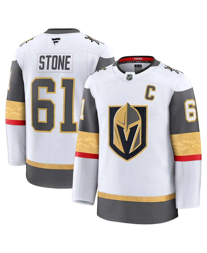 Fanatics Men's Mark Stone White Vegas Golden Knights Away Premium Jersey