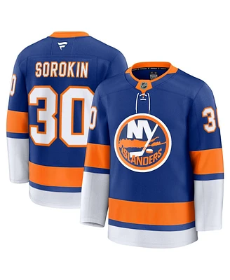 Fanatics Men's Ilya Sorokin Royal New York Islanders Home Premium Jersey