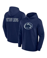 Fanatics Men's Navy Penn State Nittany Lions Blaze Tri-Blend Pullover Hoodie