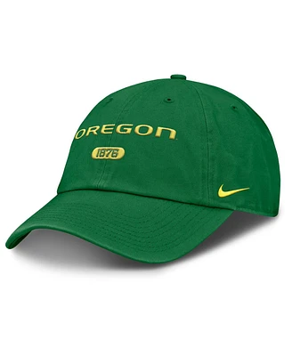 Nike Men's Green Oregon Ducks Club Adjustable Hat