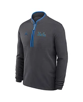 Jordan Men's Anthracite Ucla Bruins Victory Half-Zip Sweatshirt