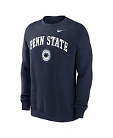 Nike Men's Navy Penn State Nittany Lions Arched Seal Pullover Sweatshirt